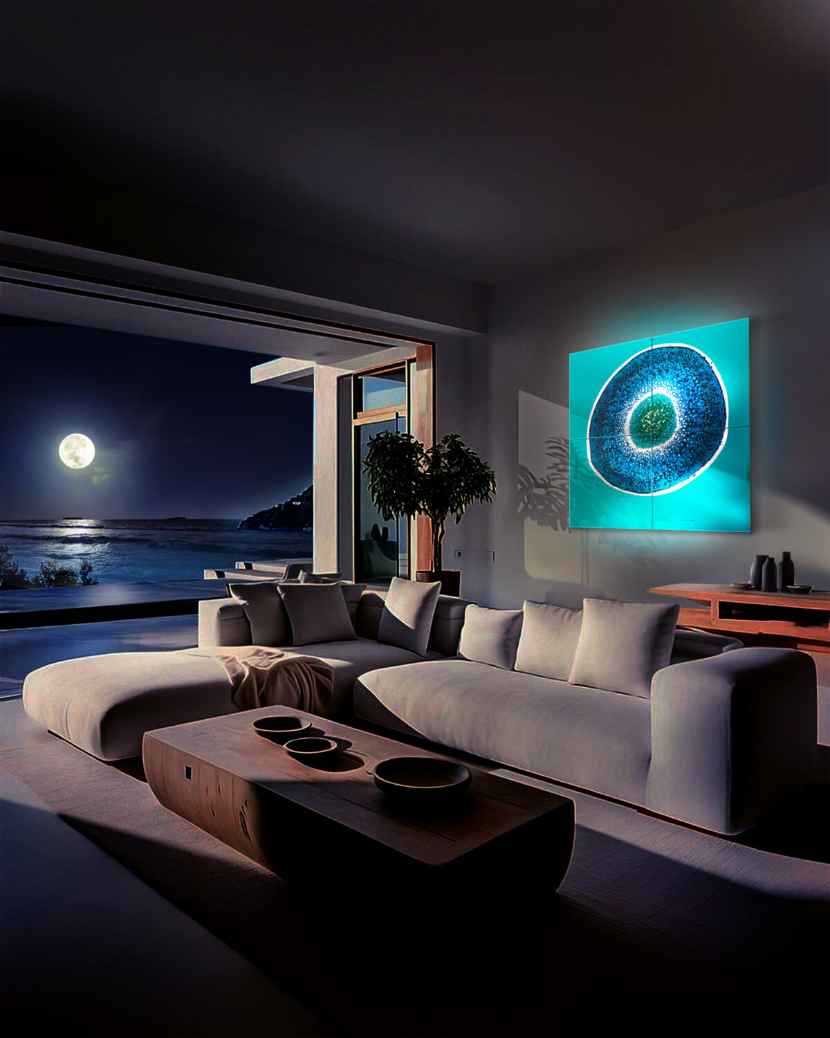 sztuka, dekoracja, oświetlenie... 